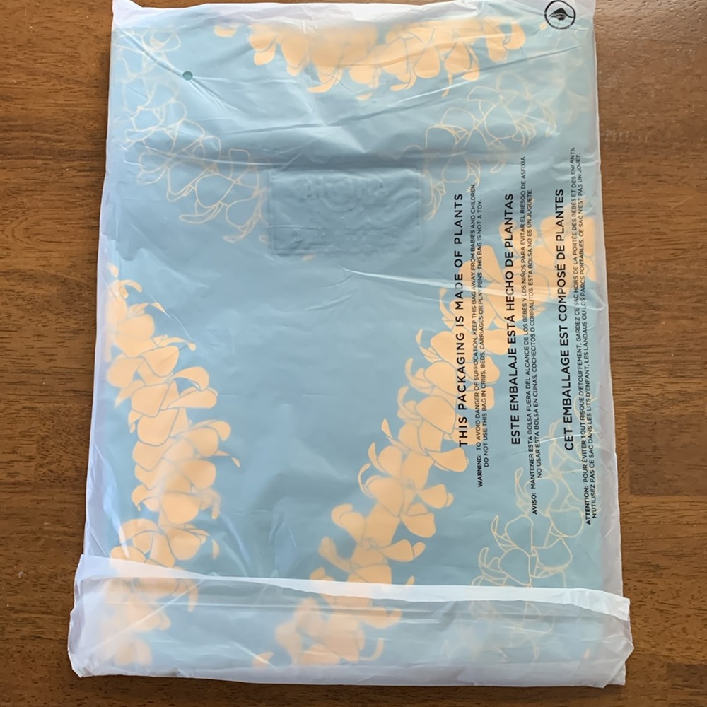 ALOHA Collection Day Tripper Tote - Blue and Yellow - Picture 5 of 7